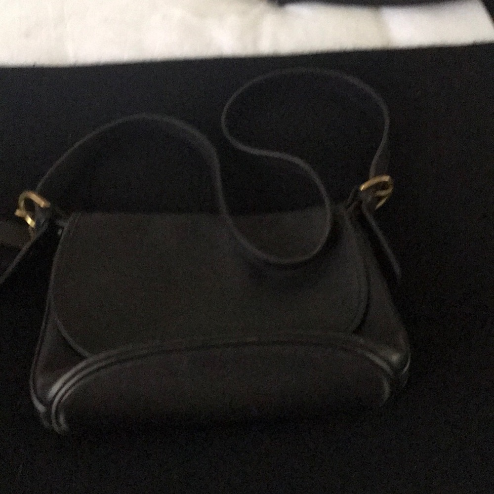Coach shoulder or crossbody leather bag